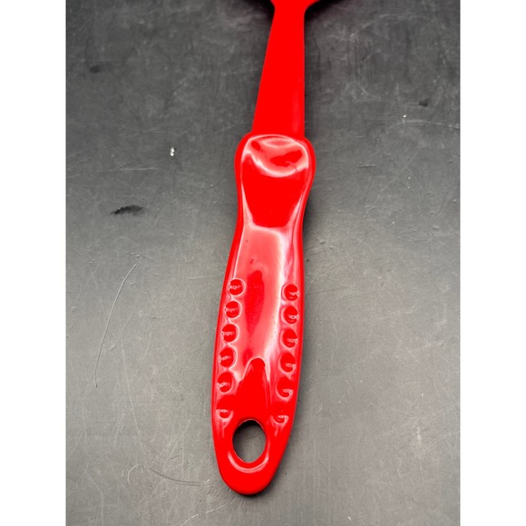 Vtg Retro Red Melamine Spatula Flipper Turner‎ Utensil Kitchenware 12.75" Long - Picture 4 of 5